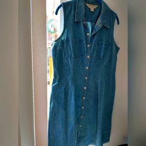 Dress Denim sleeveless